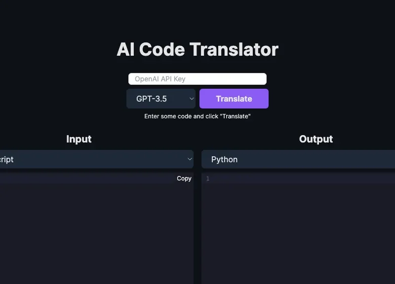 AI Code Translator