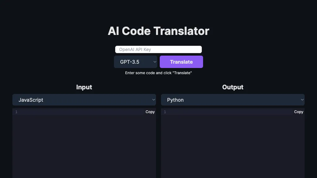 AI Code Translator - LookAITools