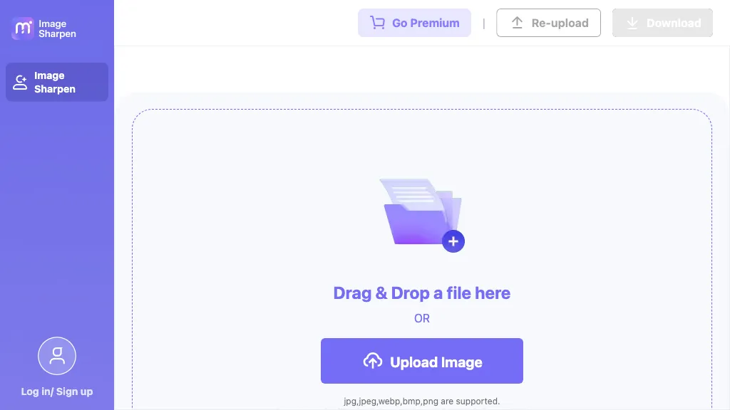 AI Image Sharpener by Media.io - LookAITools