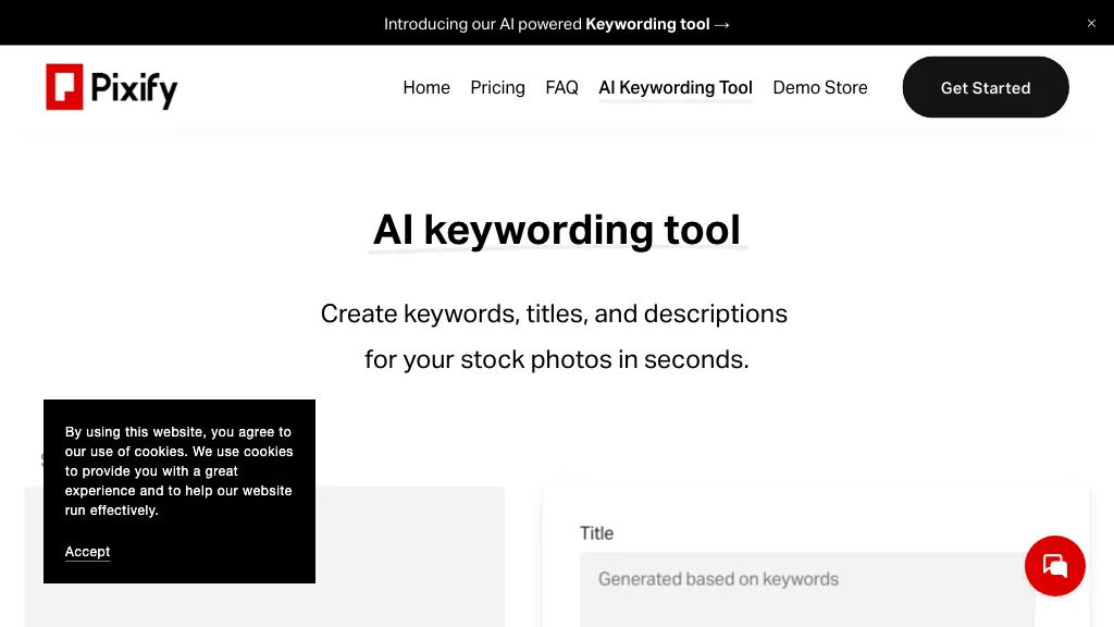AI Keywording Tool - LookAITools