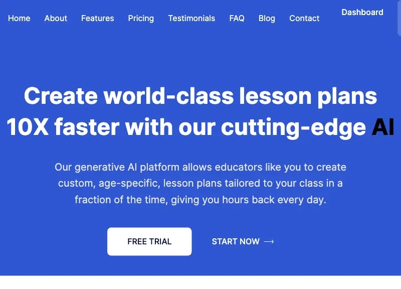 AI Lesson Plan