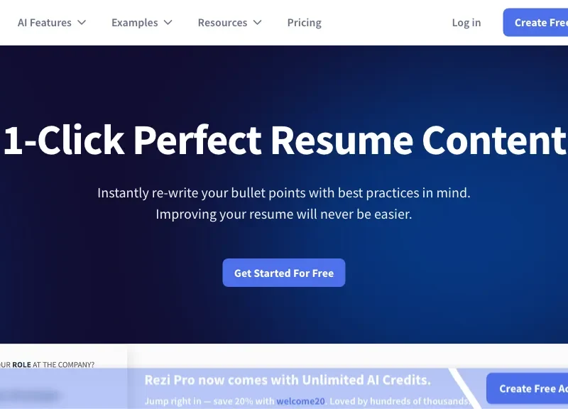 AI Resume Editor