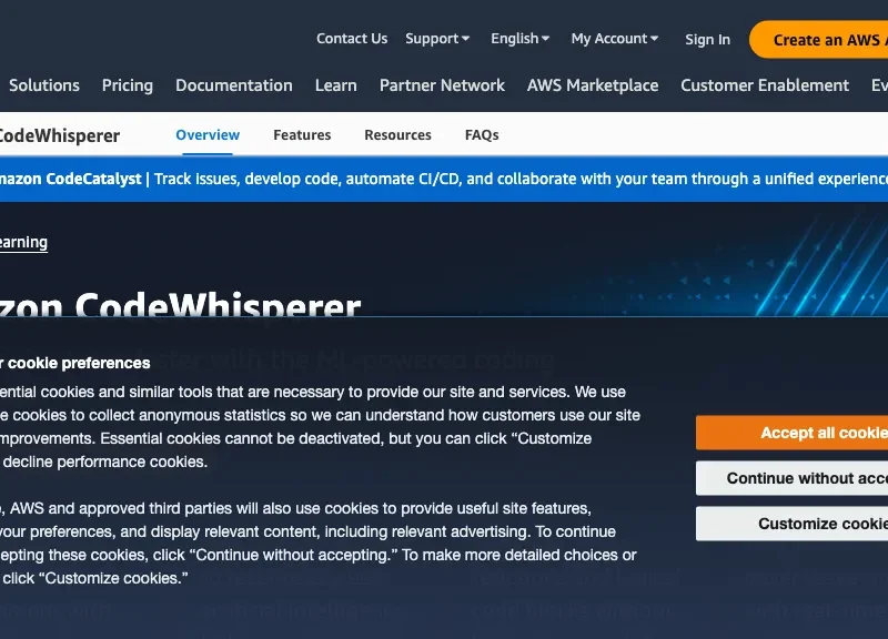Amazon CodeWhisperer