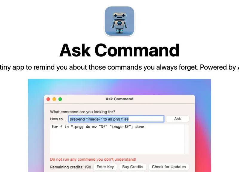 Ask Command