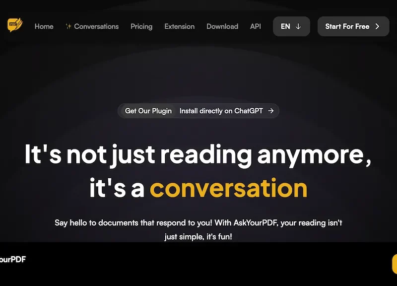 Ask Your PDF