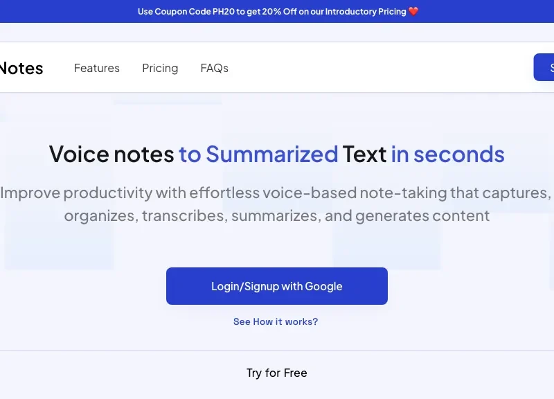 AudioNotes