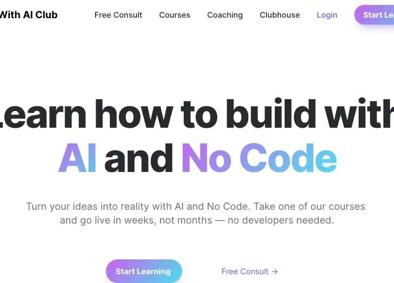 Built With AI Club