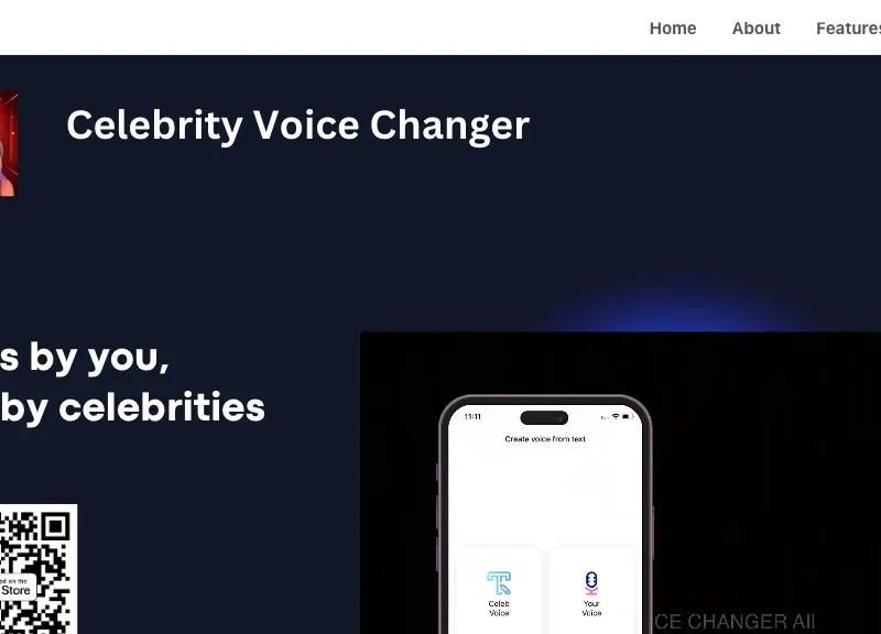 Celebrity Voice Changer AI
