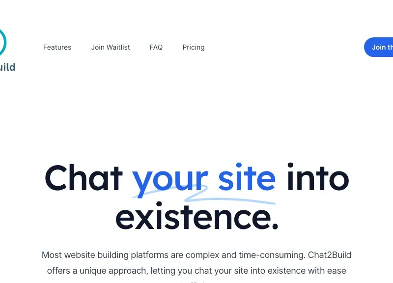 Chat2Build