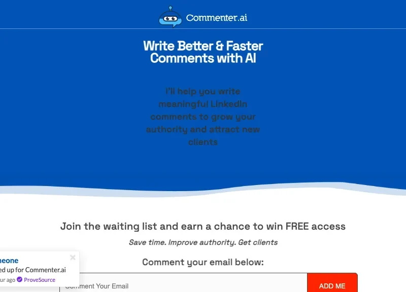 Commenter