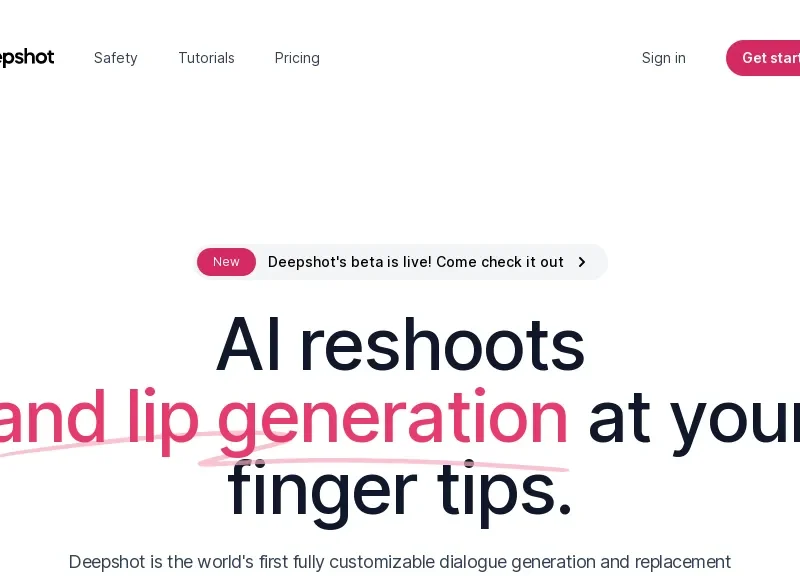 Deepshot