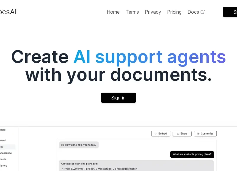 Docs AI