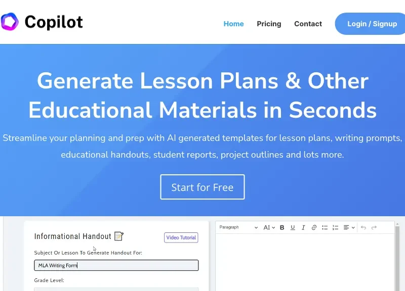 Education CoPilot