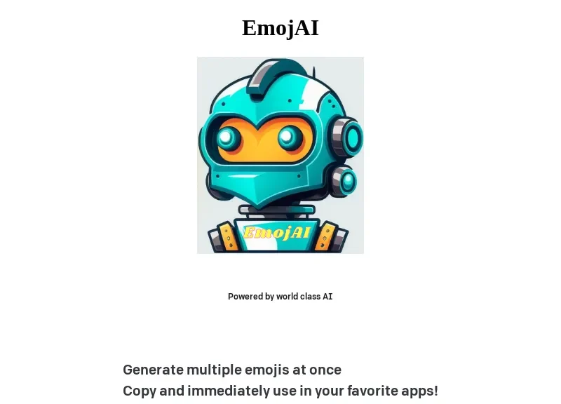 EmojAi