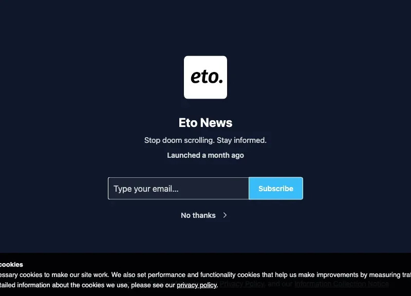 Eto news