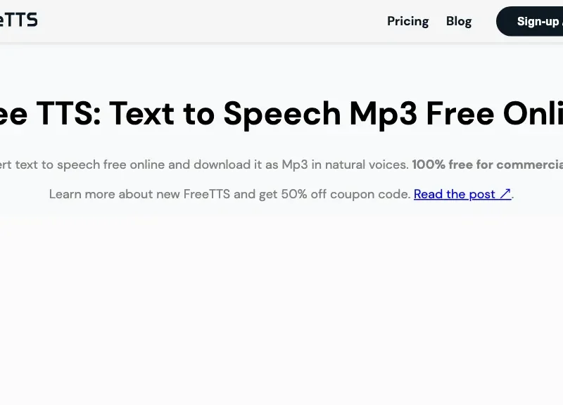 FreeTTS