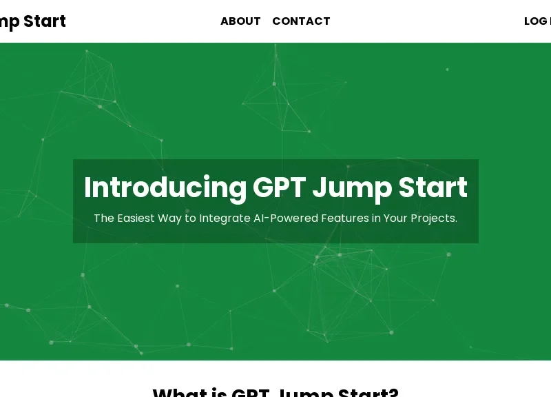 GPT Jump Start