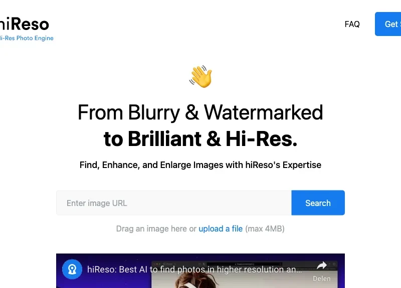 hiReso: AI-Powered Photo Search Engine