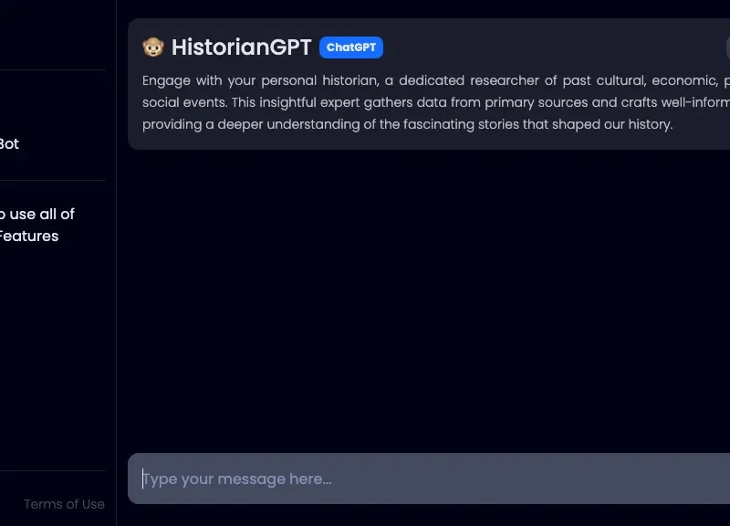 HistorianGPT