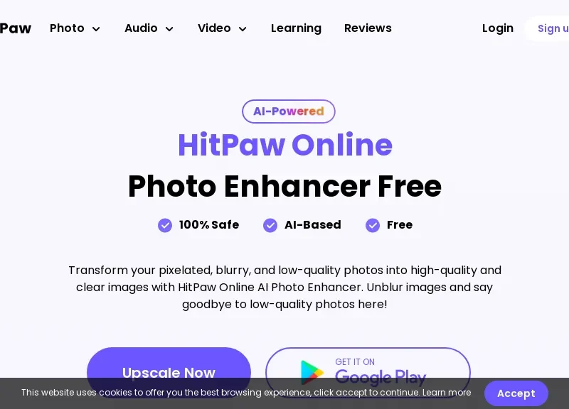 HitPaw Online Photo Enhancer