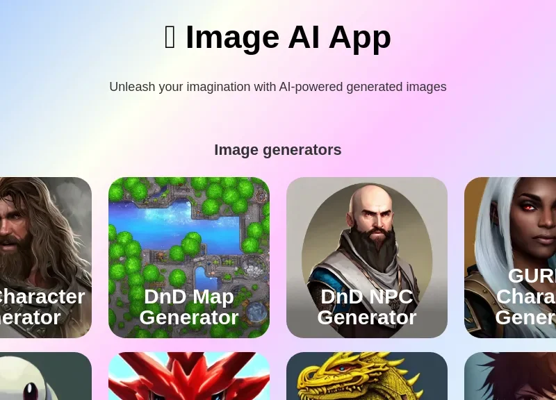Image AI App