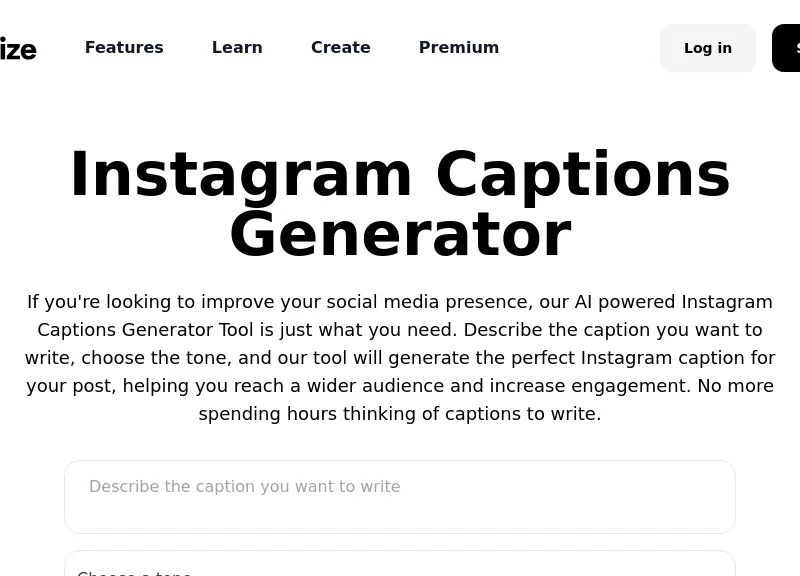 Instagram Caption Generator