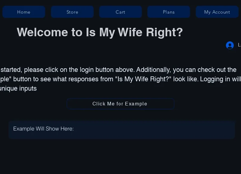 Is my wife right