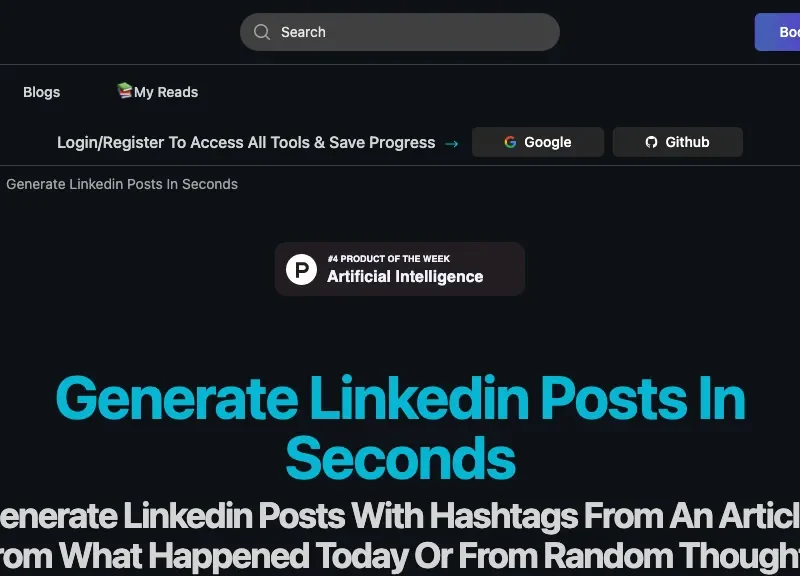 Linkedin Posts Generator
