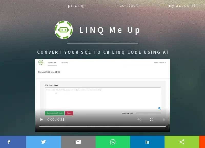 LINQ Me Up
