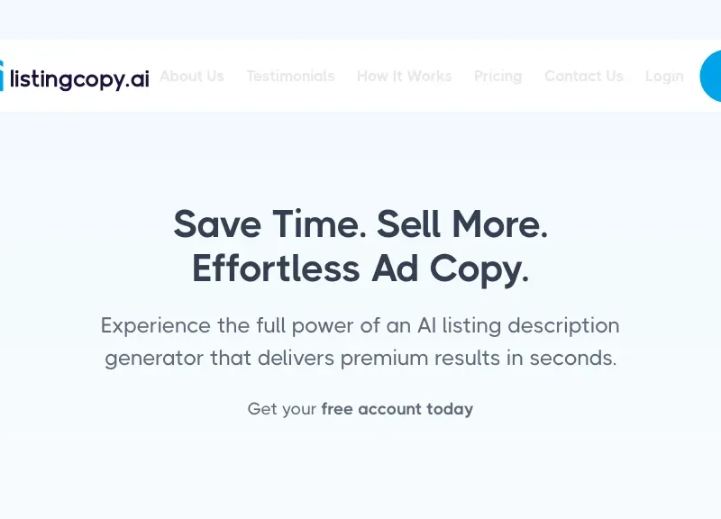 Listing Copy AI