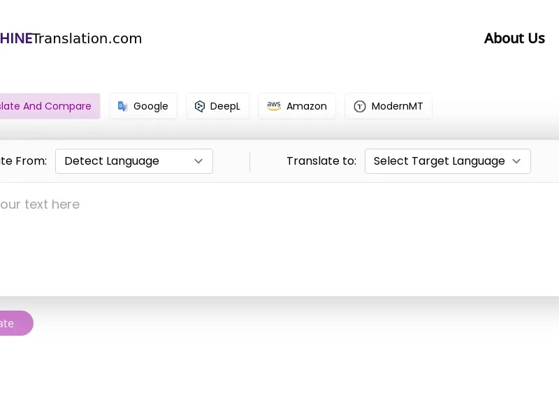Machine Translation
