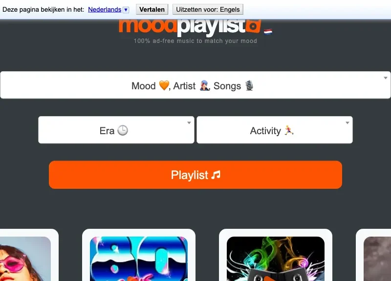 Moodplaylist.com