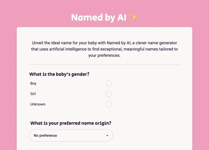 Namedbyai