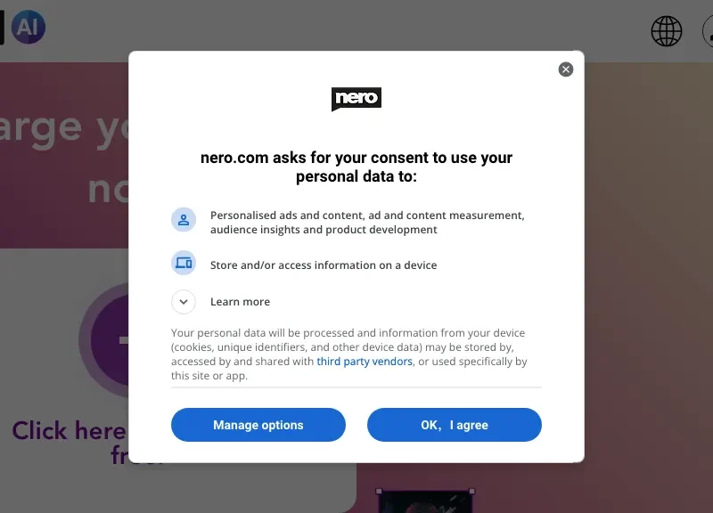 Nero Image Upscaler