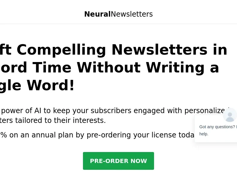 Neural Newsletters
