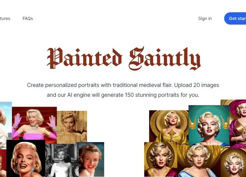 Painted Saintly