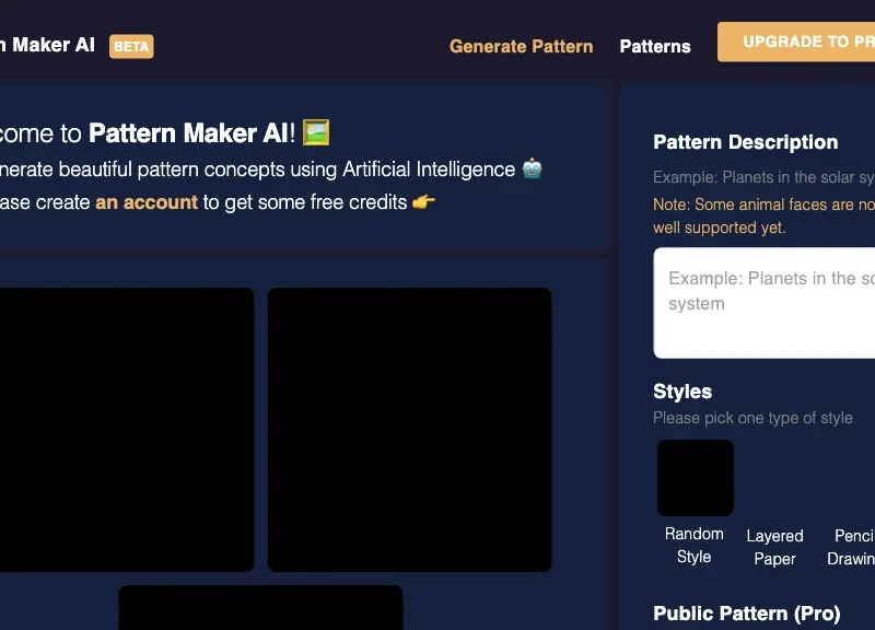 Pattern Maker AI