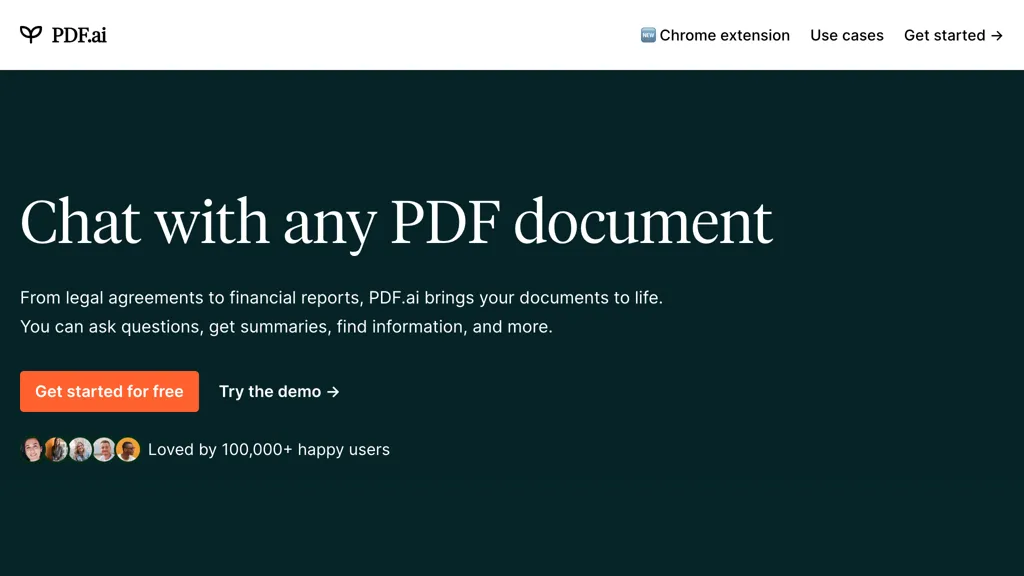 PDF.ai - LookAITools