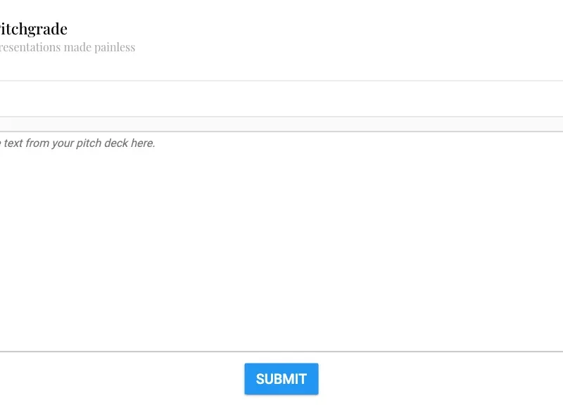 Pitchgrade