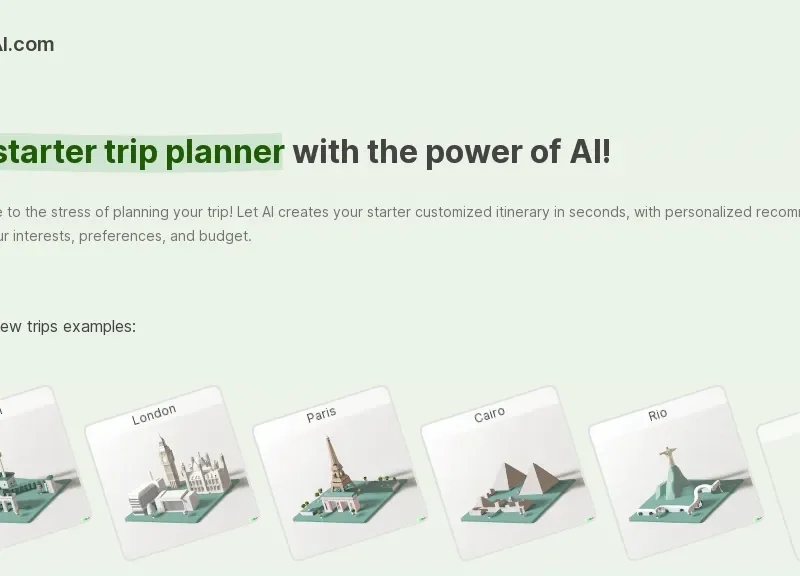 PlanTripAI