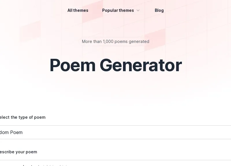Poetry Tips