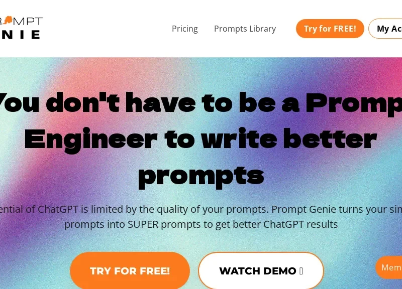 Prompt Genie