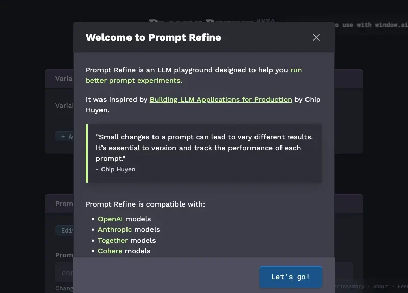 Prompt Refine