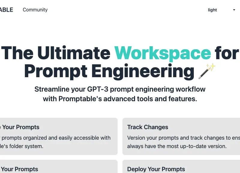 Promptable
