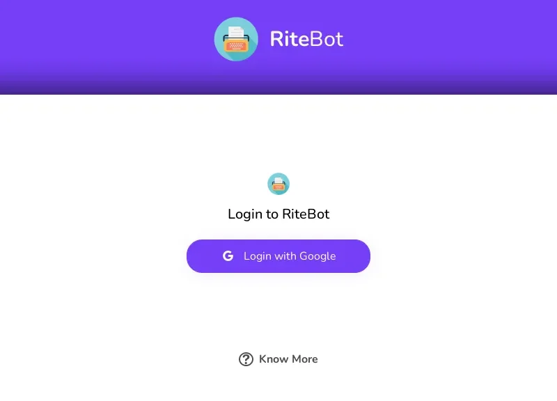 RiteBot - SEO + GPT