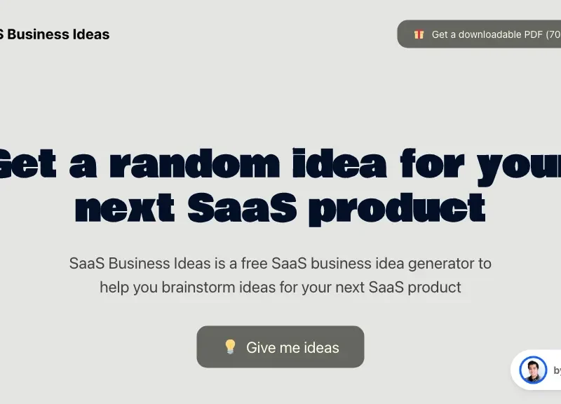 SaaS business ideas