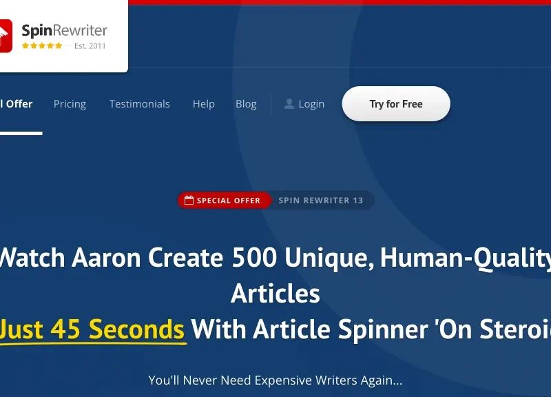 Spin Rewriter