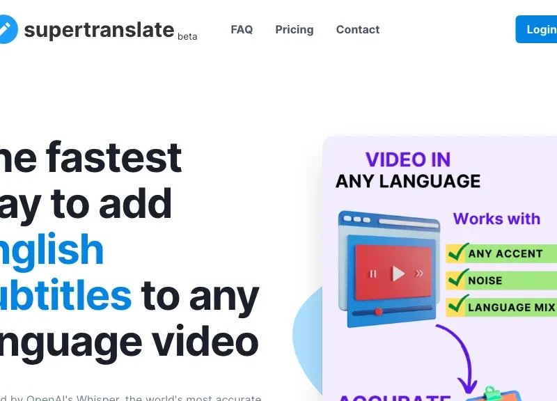 Supertranslate