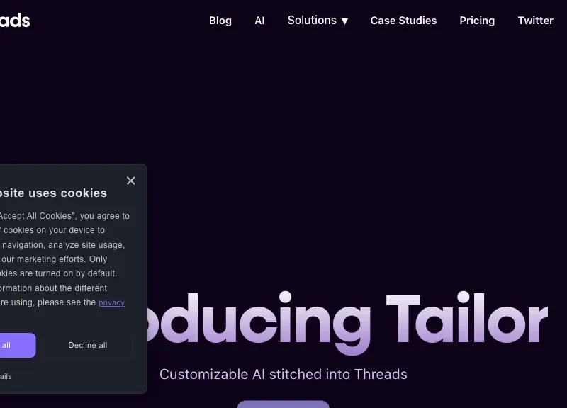 Tailor by Threads