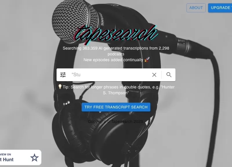 Tapesearch